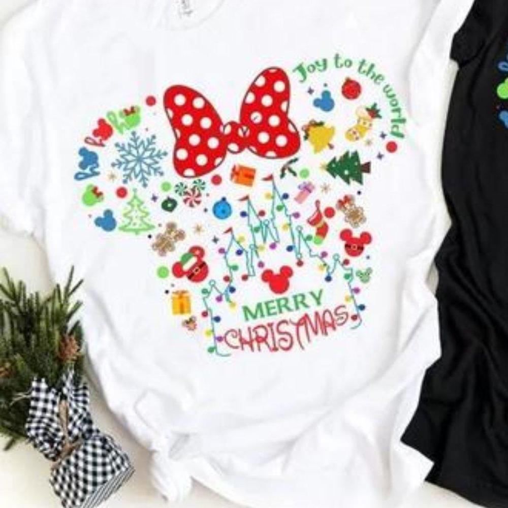 Disney Christmas Minnie Mouse Shirts